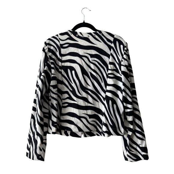 Sandro Zebra Print Blazer - Picture 5 of 5
